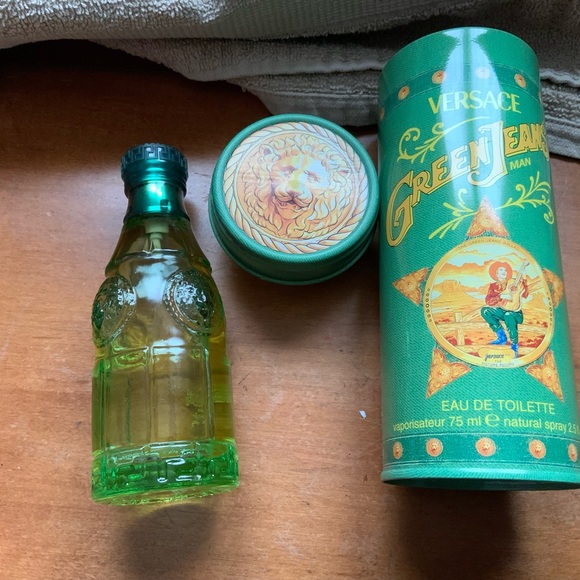 Versace Other - Versace Green Jeans men